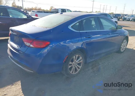 2015 Chrysler 200 Limited из США, поврежденный, VIN 1C3CCCAB3FN536432